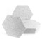 Acoustic Panels Sound Absorption Panel Set - 12 Pack Large 14" X 12" X 0.4 Inches Hexagon Sound Noise Dampering Panels for Home Studio, Theater, Recording Studio